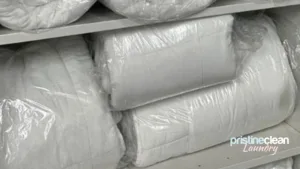 Freshly cleaned duvets in cheshire, pristine clean laundry loves to do duvet cleaning in cheshire