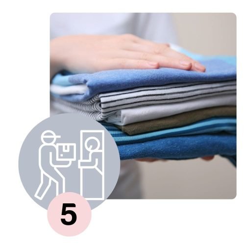 How It Works - Laundry Service Step 5